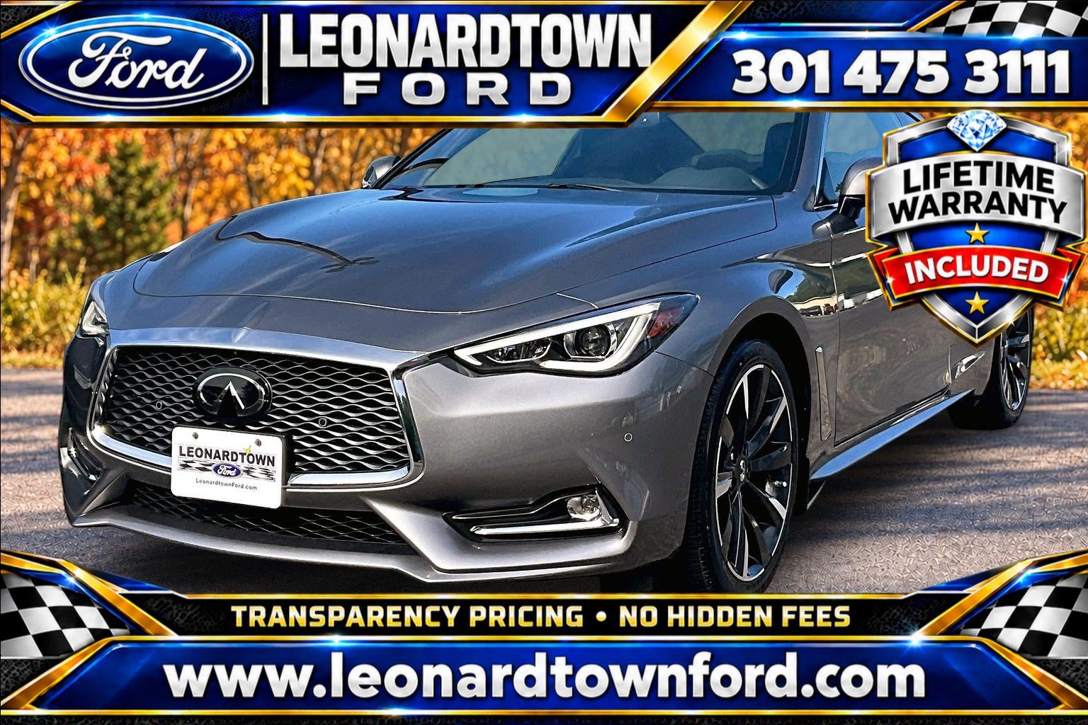 Used 2022 INFINITI Q60 3.0t Luxe w/ Cargo Package