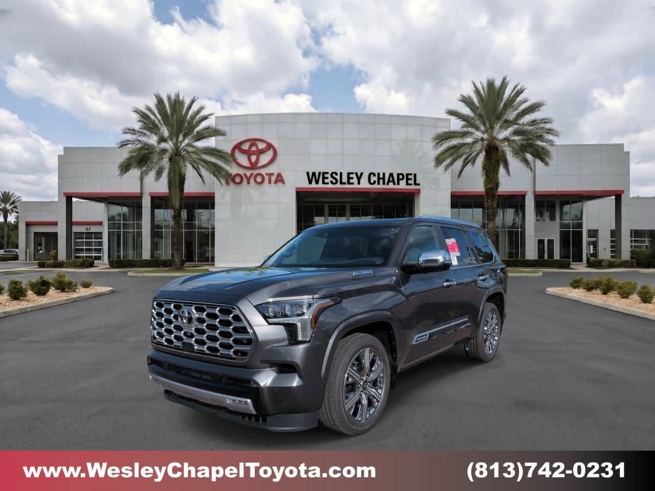 New 2026 Toyota Sequoia Capstone