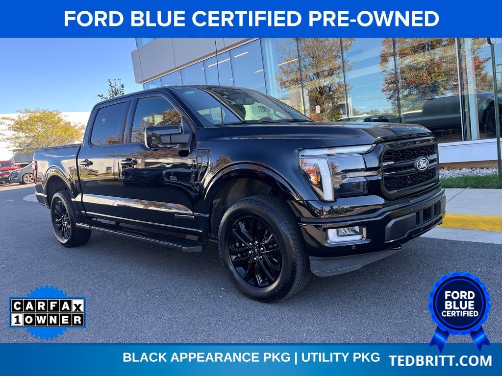 Certified 2024 Ford F150 Lariat w/ Equipment Group 502A High AWD/4WD image 1