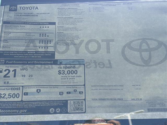 New 2025 Toyota Tacoma TRD Sport image 24