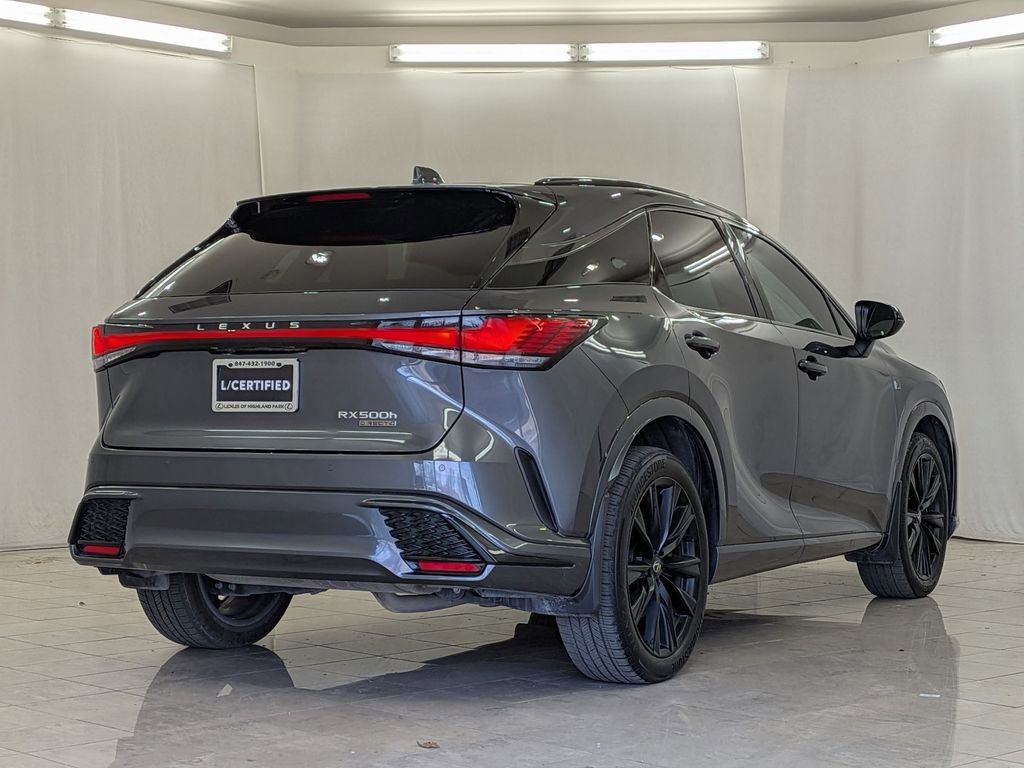Certified 2024 Lexus RX 500h F Sport w/ Cold Area Package image 9