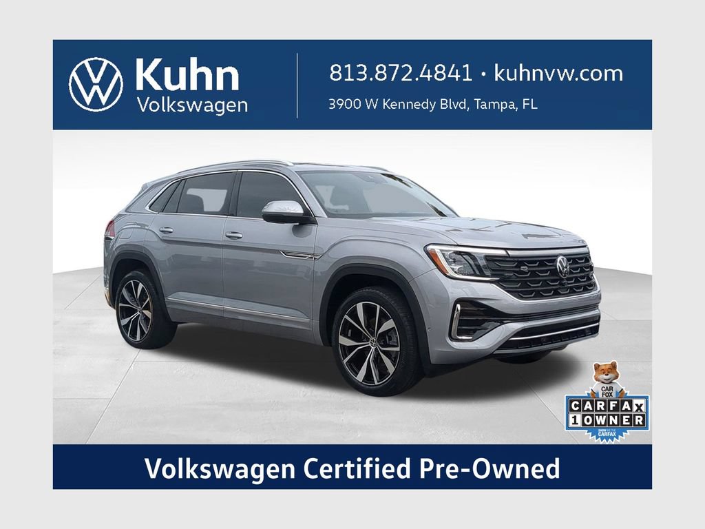 Certified 2024 Volkswagen Atlas Cross Sport SEL Premium R-Line AWD/4WD image 1
