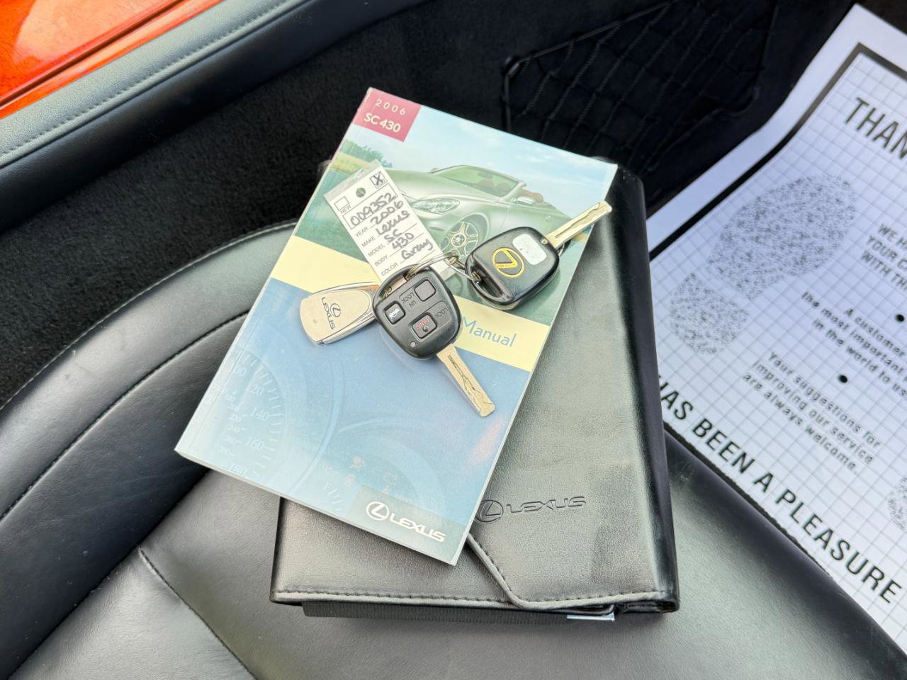 Used 2006 Lexus SC 430 Convertible image 67