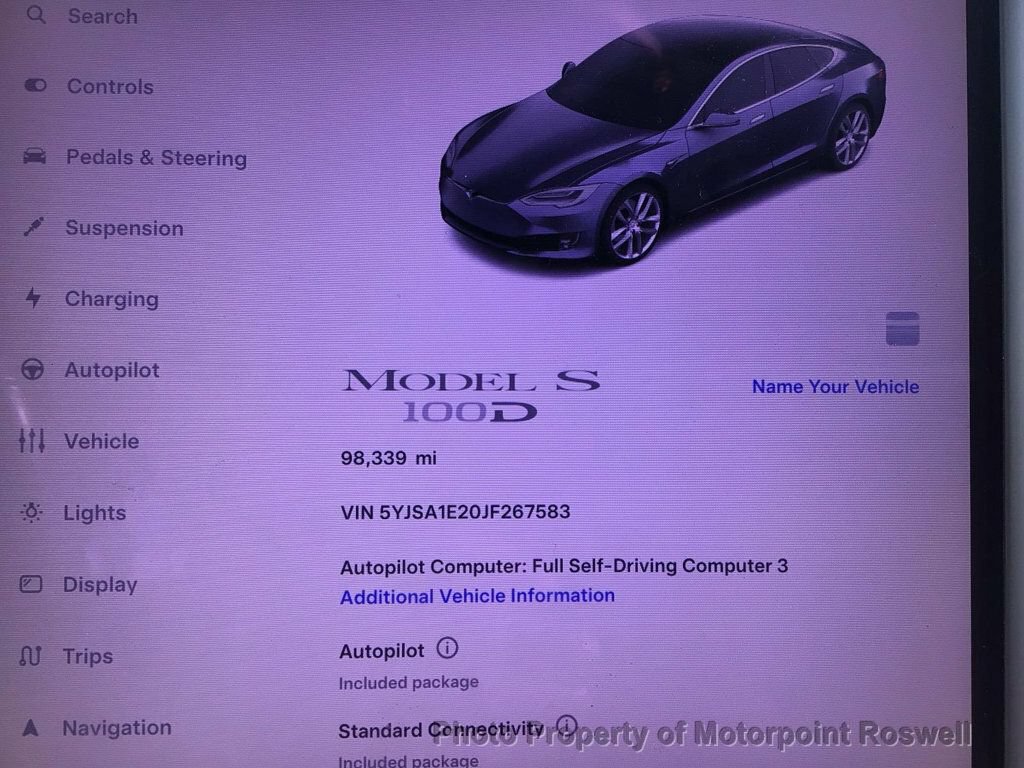 Used 2018 Tesla Model S 100D AWD/4WD image 2