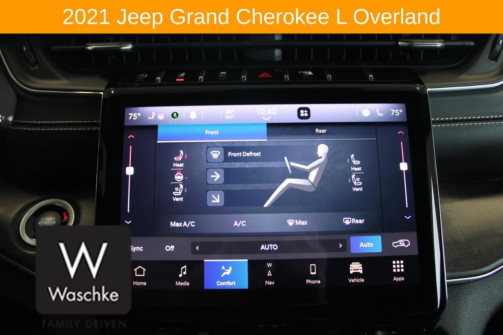 Used 2021 Jeep Grand Cherokee L Overland AWD/4WD image 53