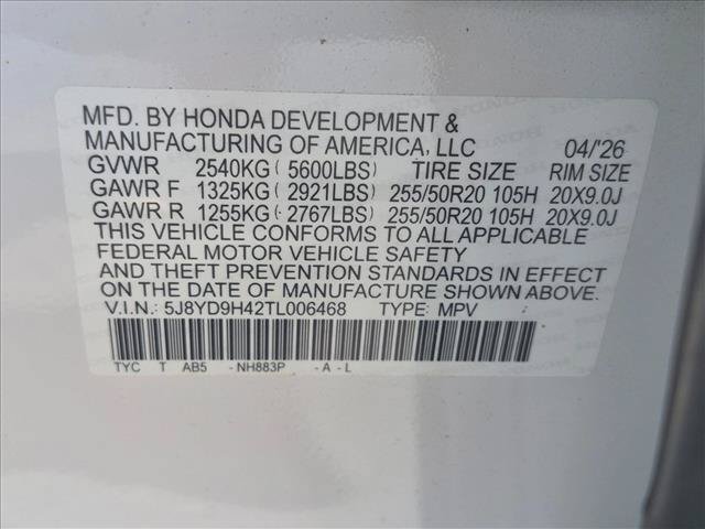 Certified 2026 Acura MDX w/ Technology Package FWD image 23
