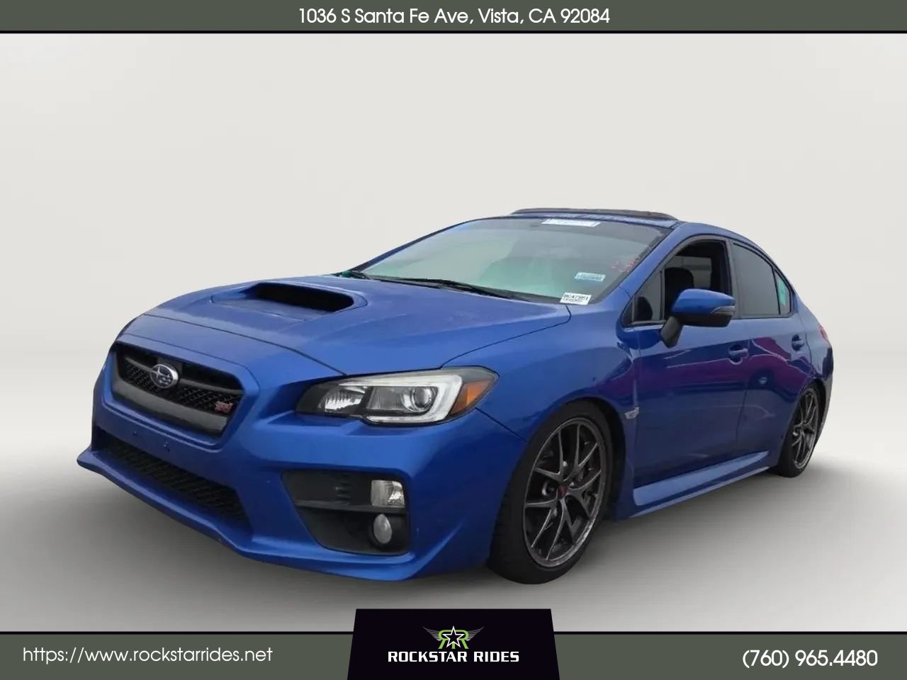 Used 2017 Subaru WRX STI Limited AWD/4WD image 1
