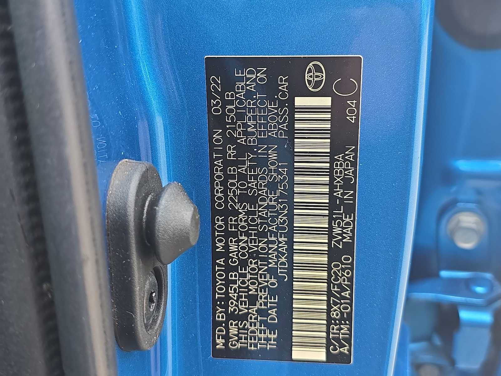 Used 2022 Toyota Prius L Eco FWD image 25