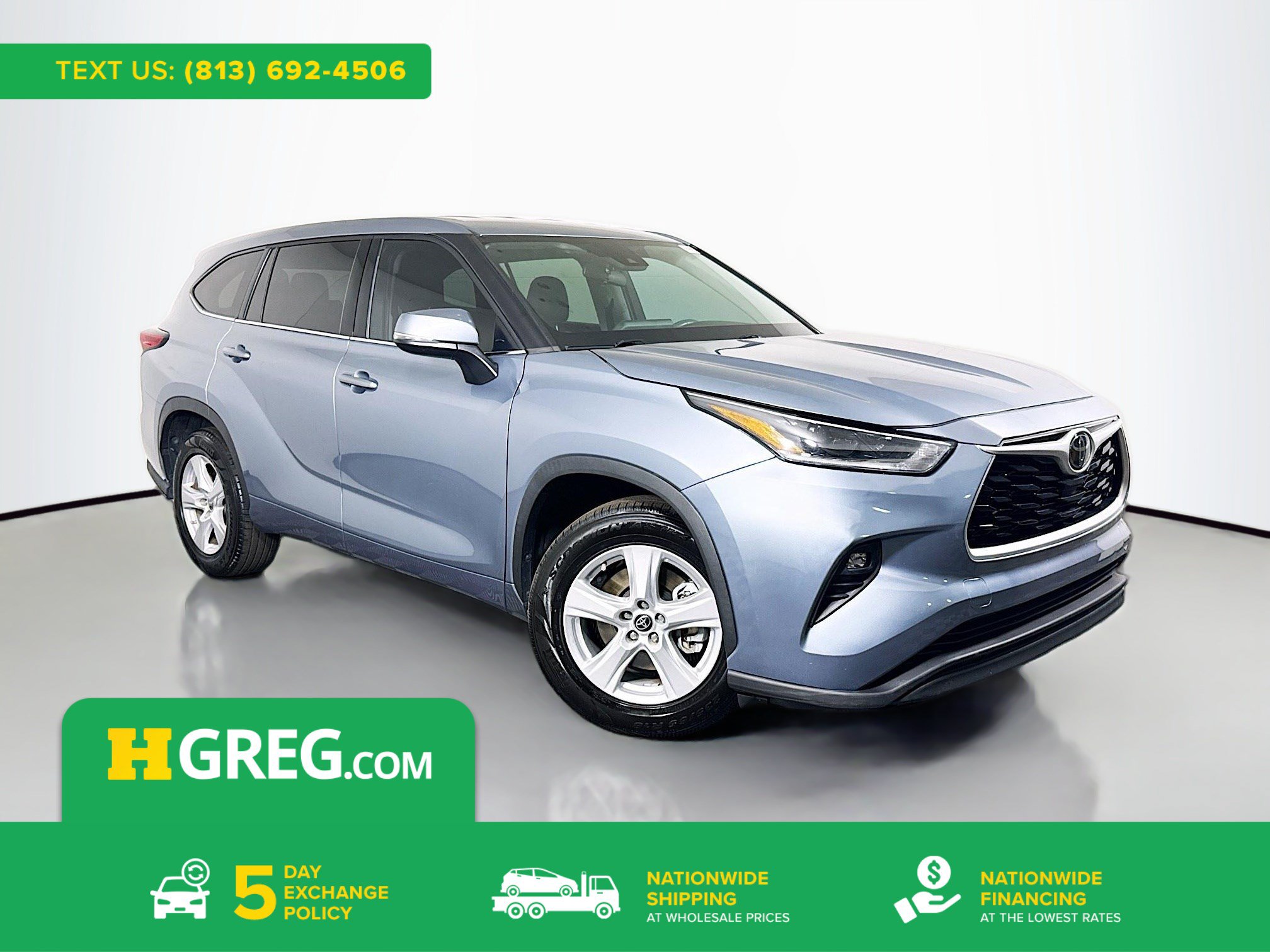 Used 2021 Toyota Highlander LE FWD video 1