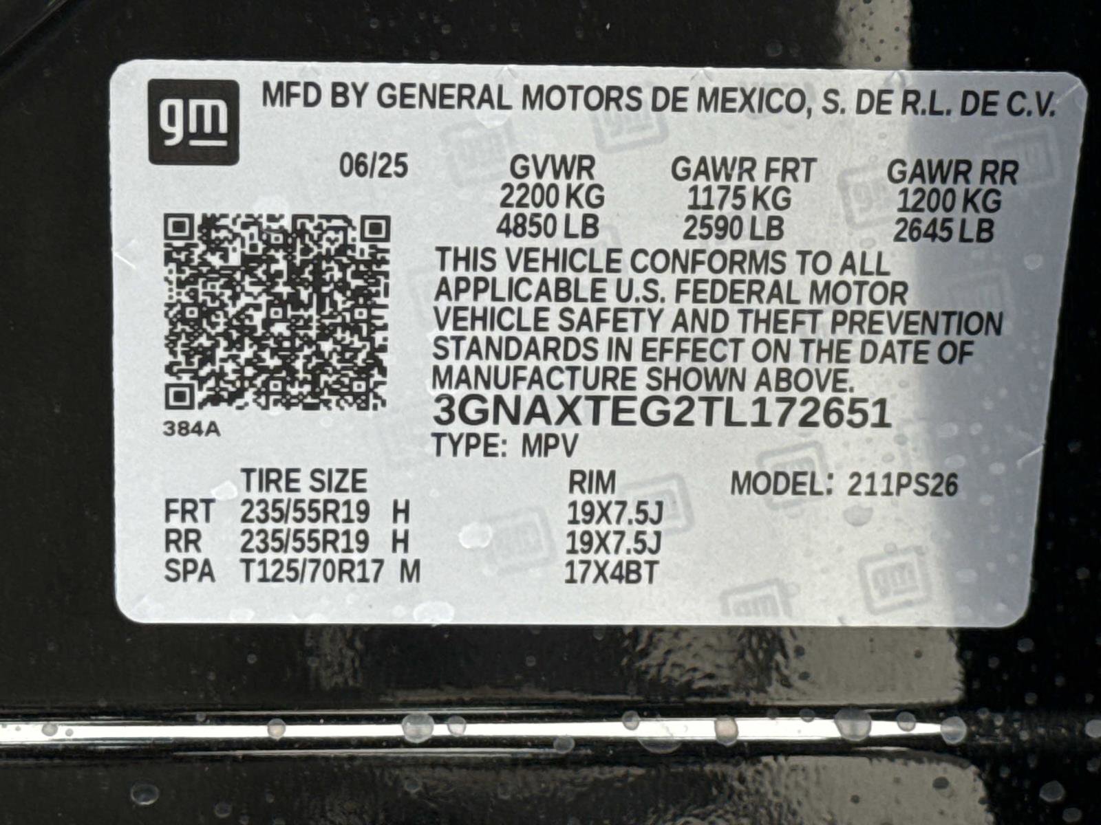 New 2026 Chevrolet Equinox RS image 26