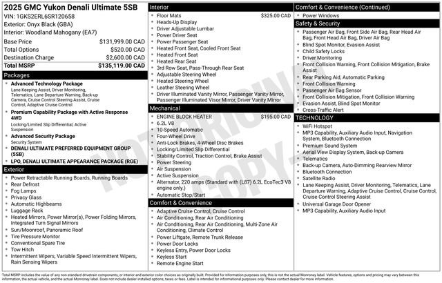 Used 2025 GMC Yukon Denali Ultimate image 20