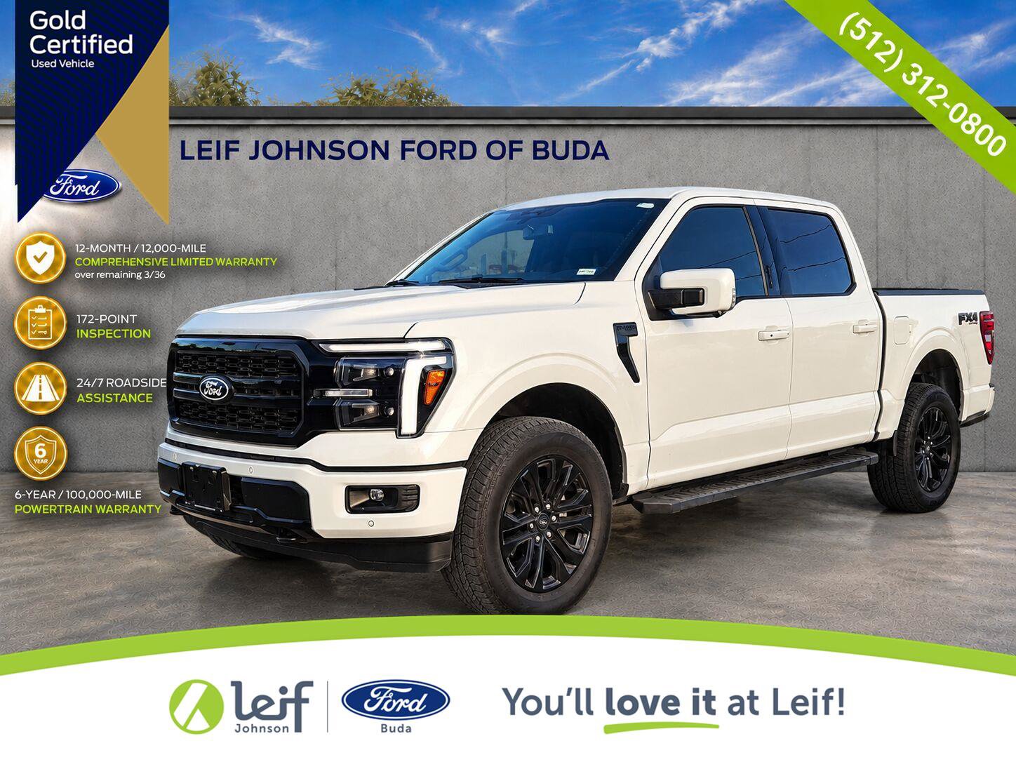 Used 2026 Ford F150 Lariat w/ Equipment Group 501A Mid