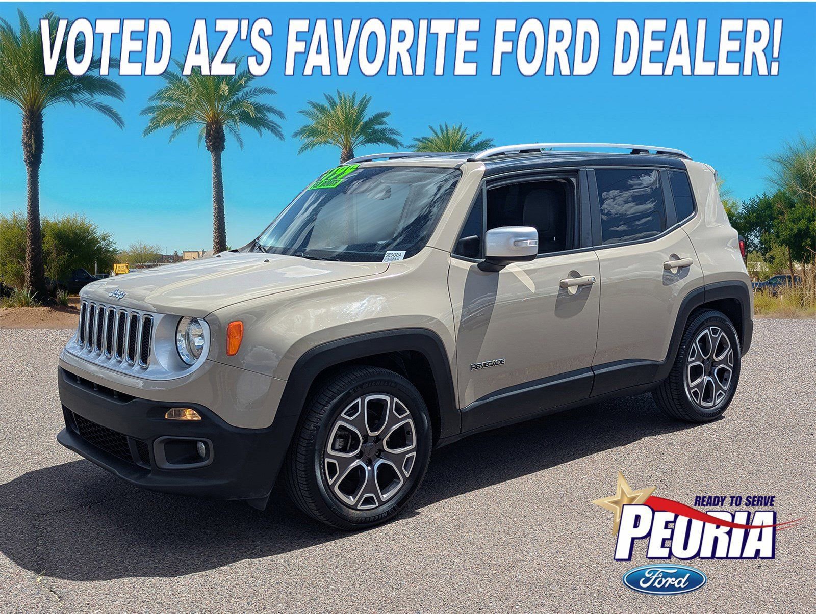 Used 2015 Jeep Renegade Limited FWD image 1