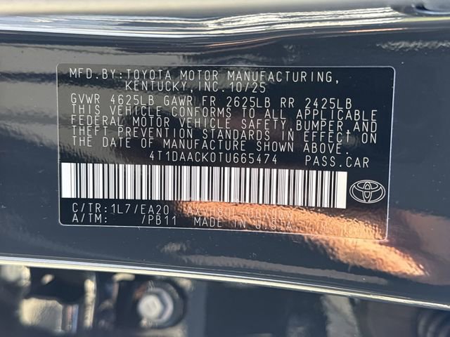 Used 2026 Toyota Camry SE FWD image 31