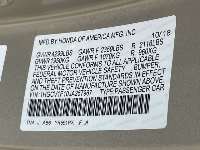 Used 2018 Honda Accord LX image 28