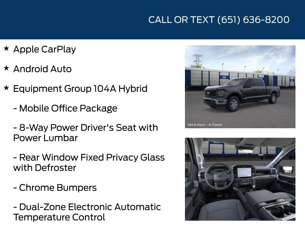 New 2026 Ford F150 XL w/ Equipment Group 104A Hybrid AWD/4WD image 5