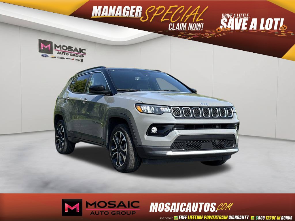 Used 2024 Jeep Compass Limited AWD/4WD image 1