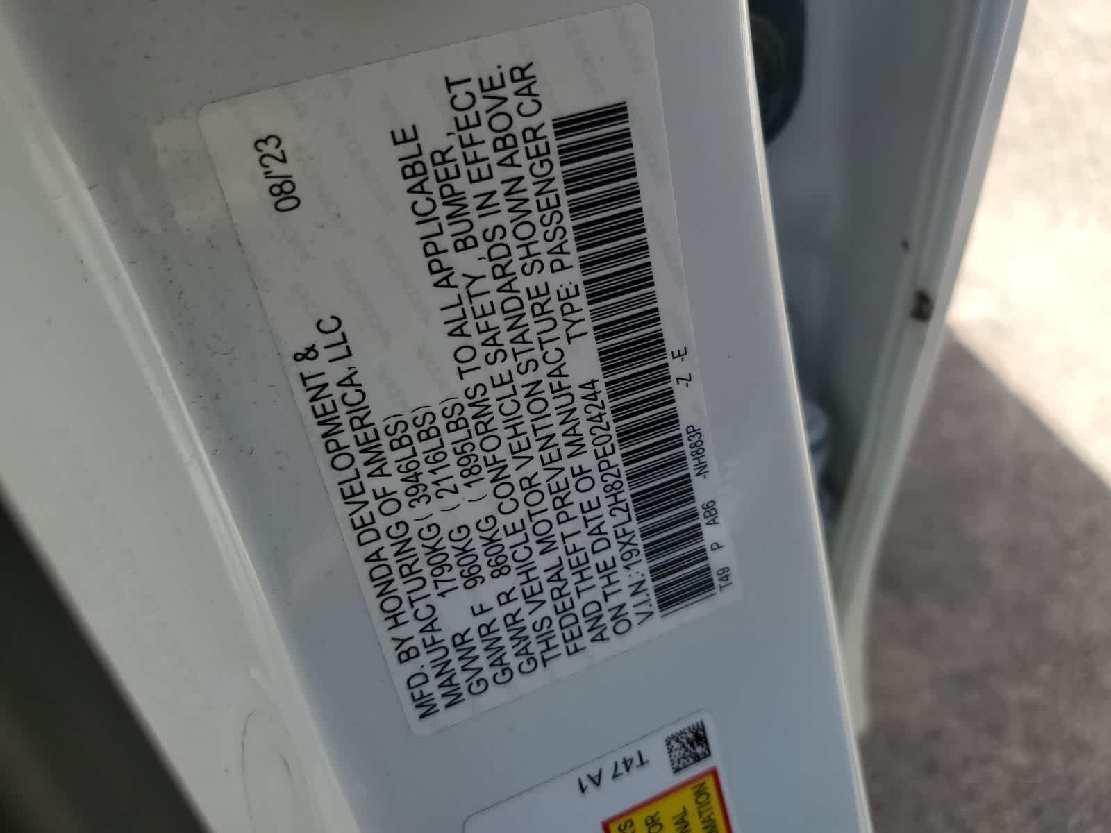 Used 2023 Honda Civic Sport image 35