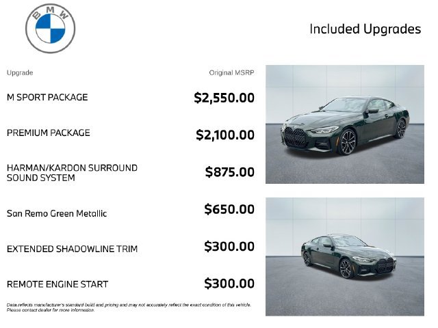 Certified 2024 BMW 430i xDrive Coupe w/ M Sport Package AWD/4WD image 3