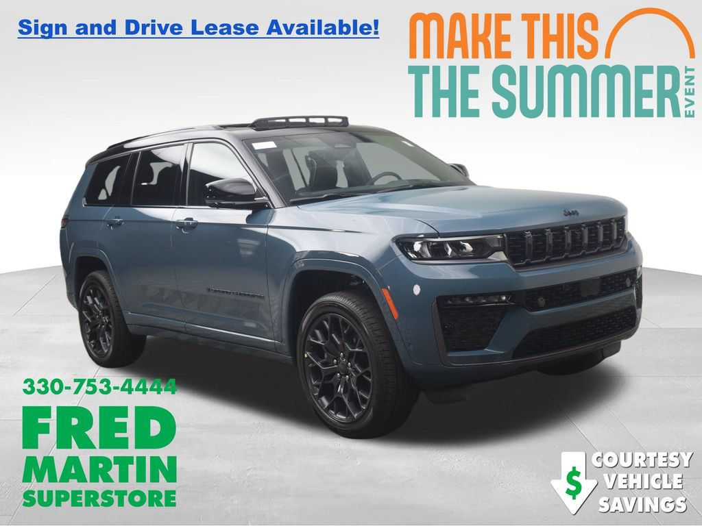 New 2026 Jeep Grand Cherokee L Summit w/ Obsidian Package