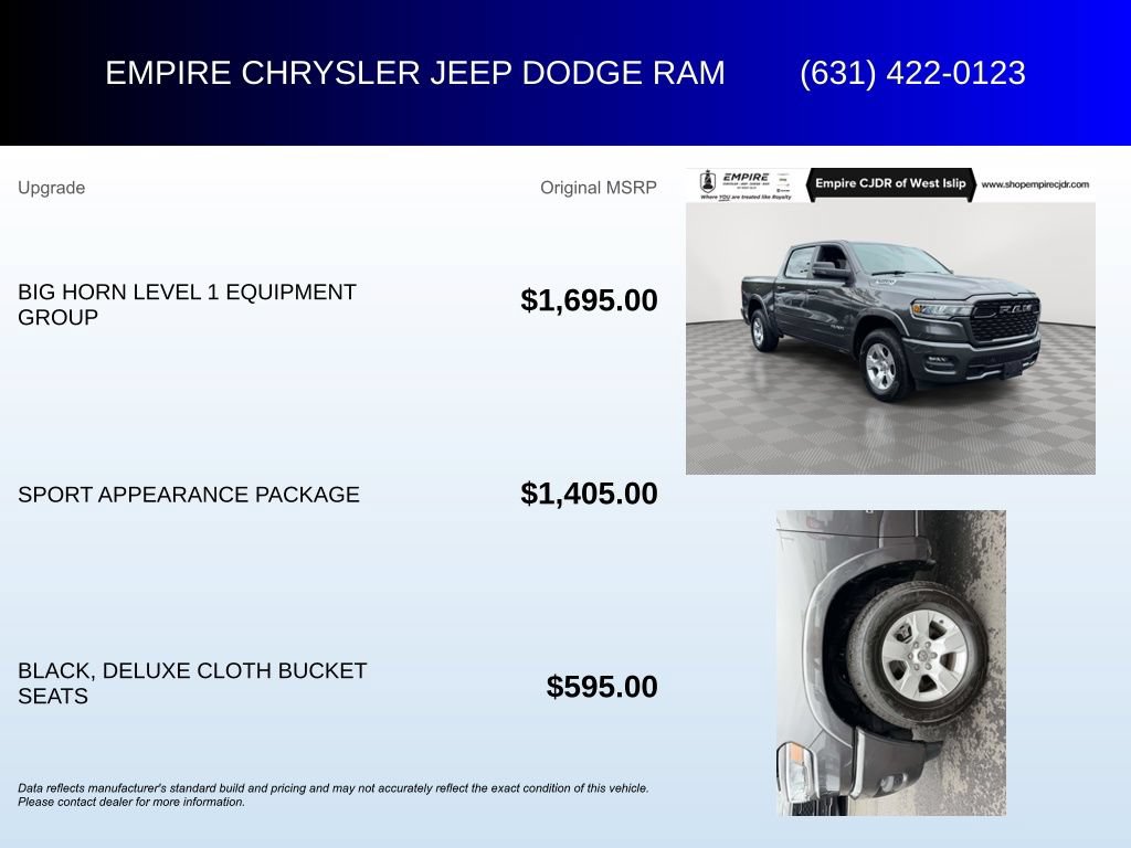 Used 2025 RAM 1500 Big Horn AWD/4WD image 6