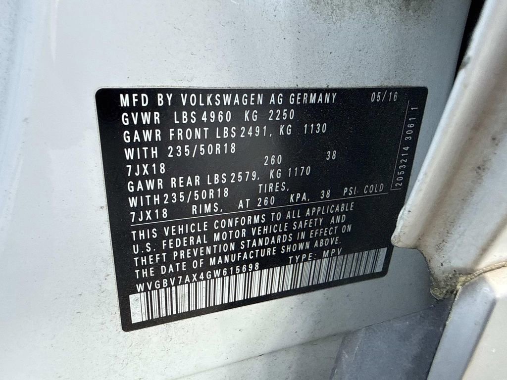 Used 2016 Volkswagen Tiguan SE image 14