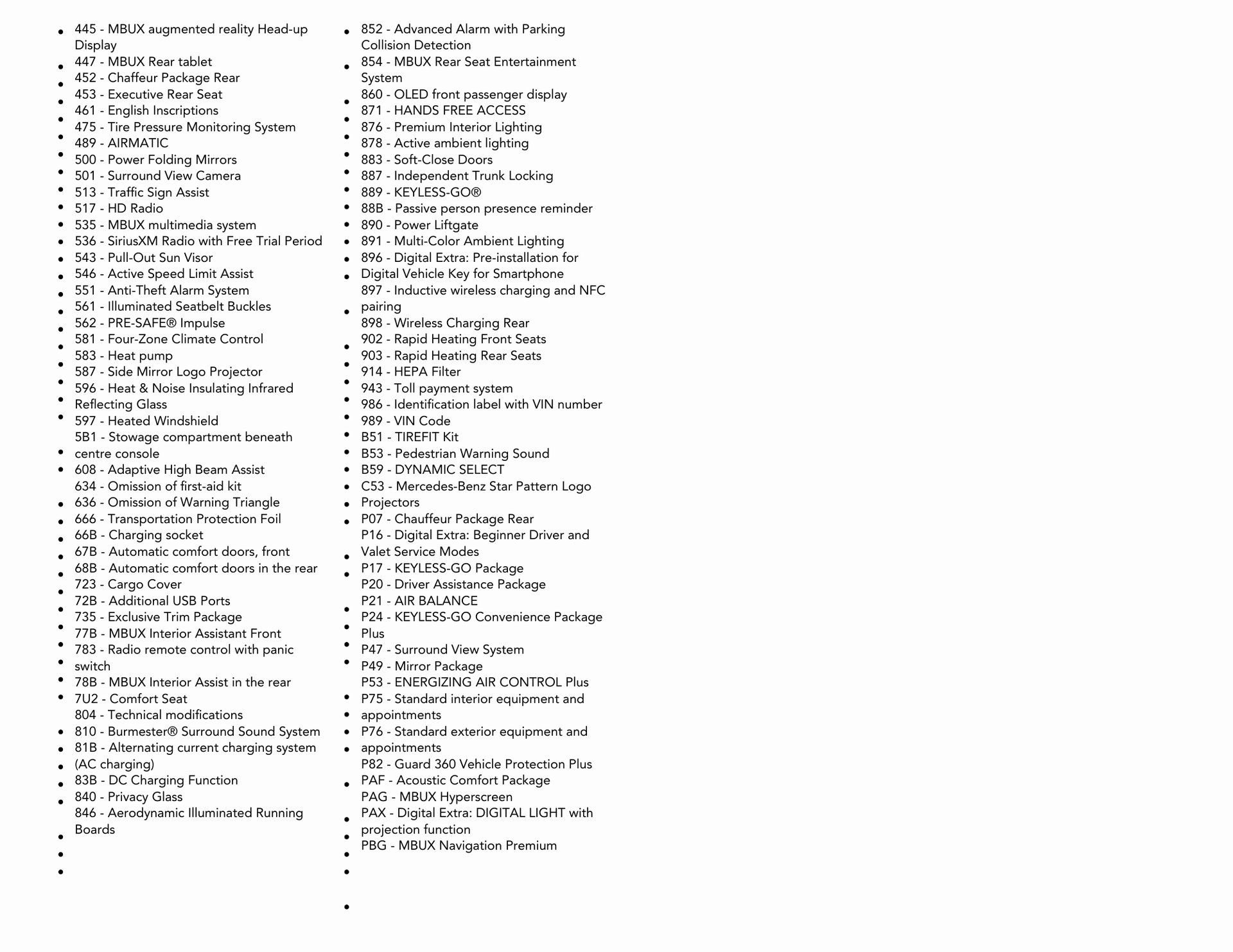 Used 2024 Mercedes-Benz Maybach EQS 680 4MATIC image 89