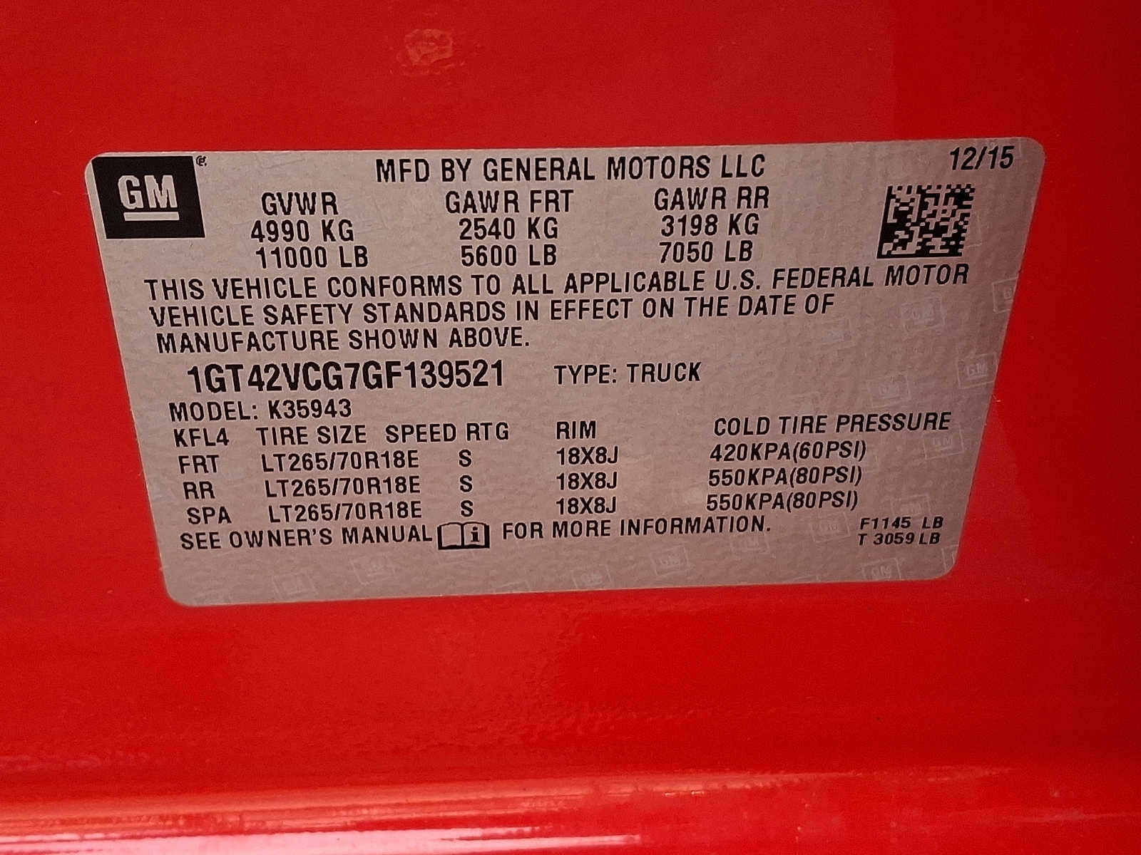 Used 2016 GMC Sierra 3500 4x4 Crew Cab w/ Sierra Convenience Package image 24