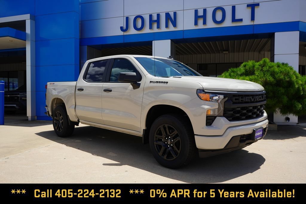 New 2026 Chevrolet Silverado 1500 Custom w/ LPO, Dark Essentials Package AWD/4WD video 2