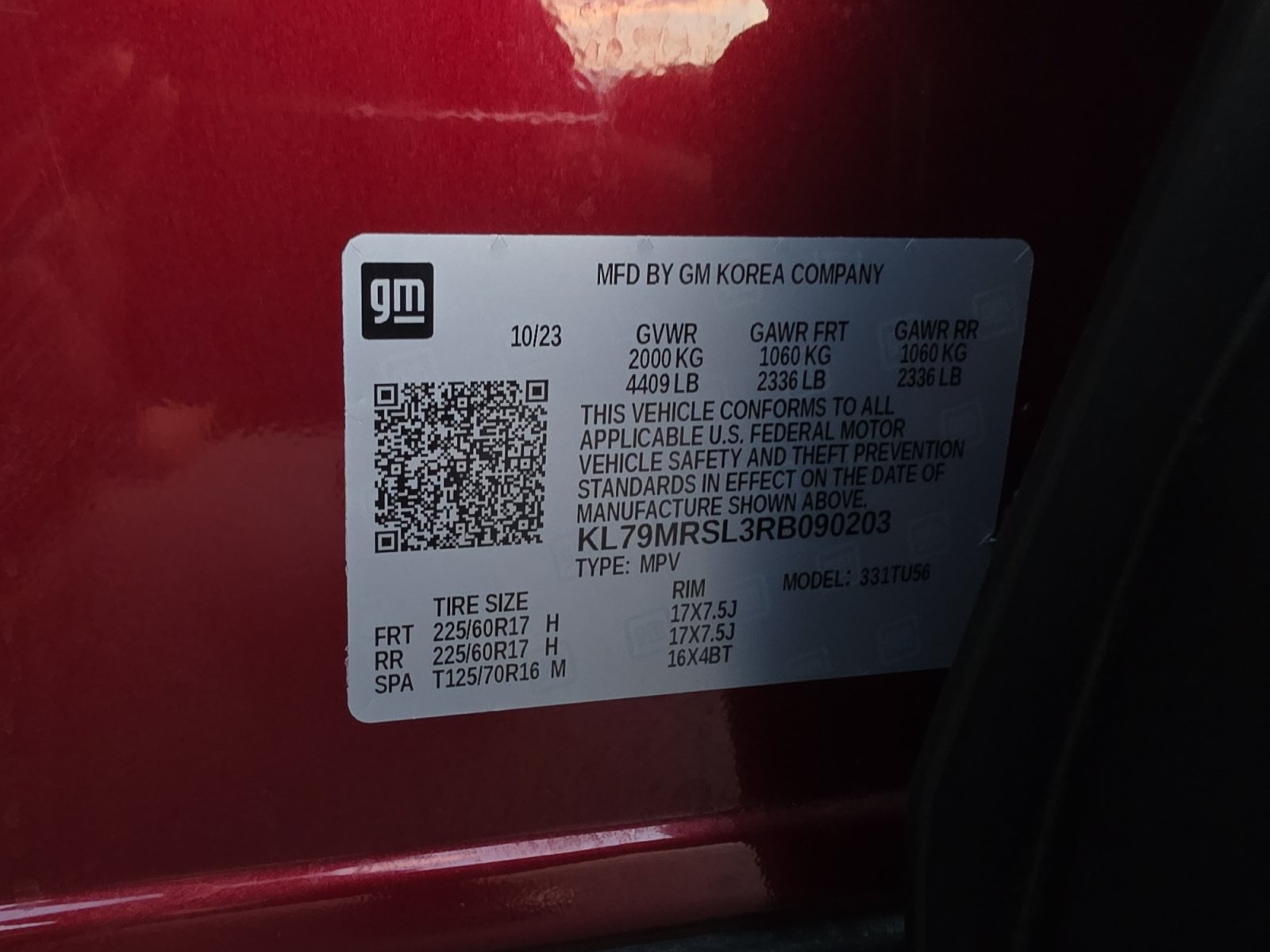 Certified 2024 Chevrolet TrailBlazer LT AWD/4WD image 32