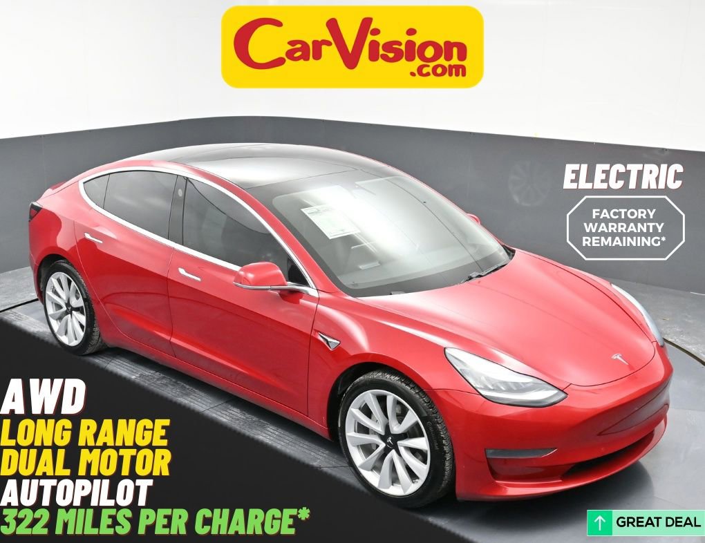 Used 2020 Tesla Model 3 Long Range image 1
