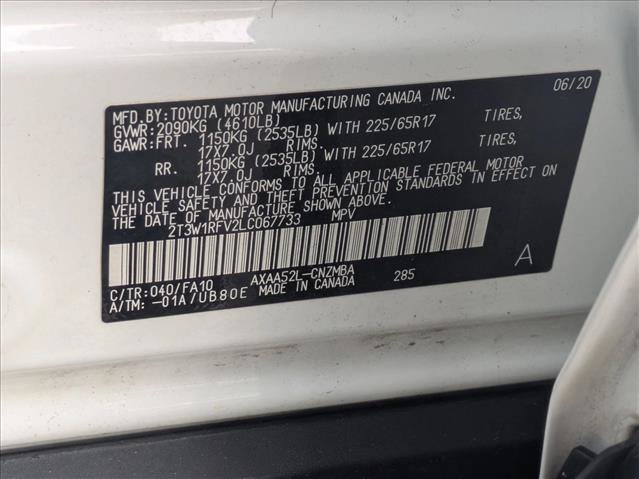 Used 2020 Toyota RAV4 XLE w/ Convenience Package FWD image 25
