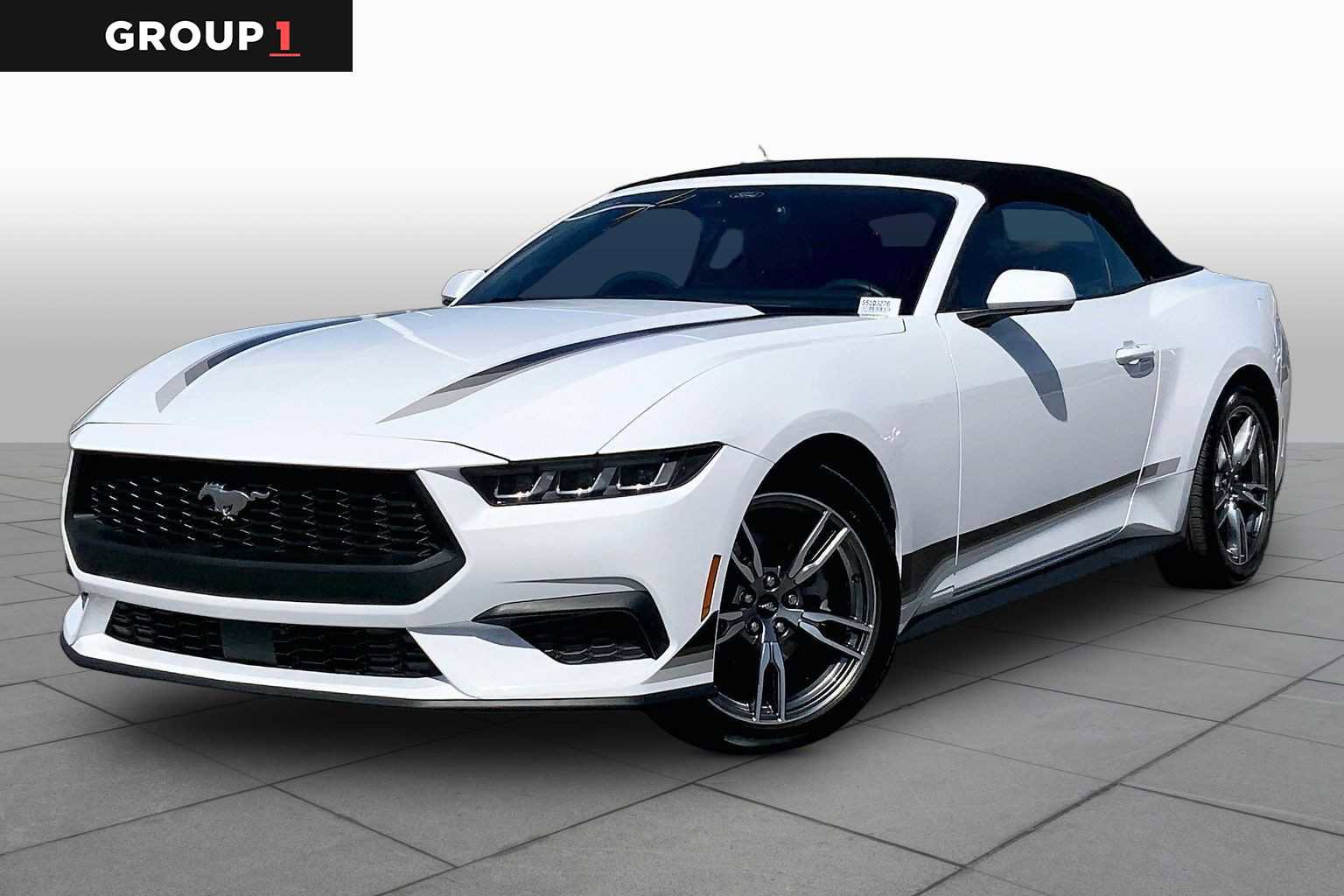 Certified 2025 Ford Mustang Premium w/ Wheel & Stripe Package RWD image 1