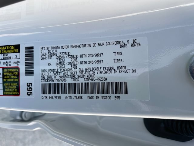 New 2026 Toyota Tacoma SR5 RWD image 26