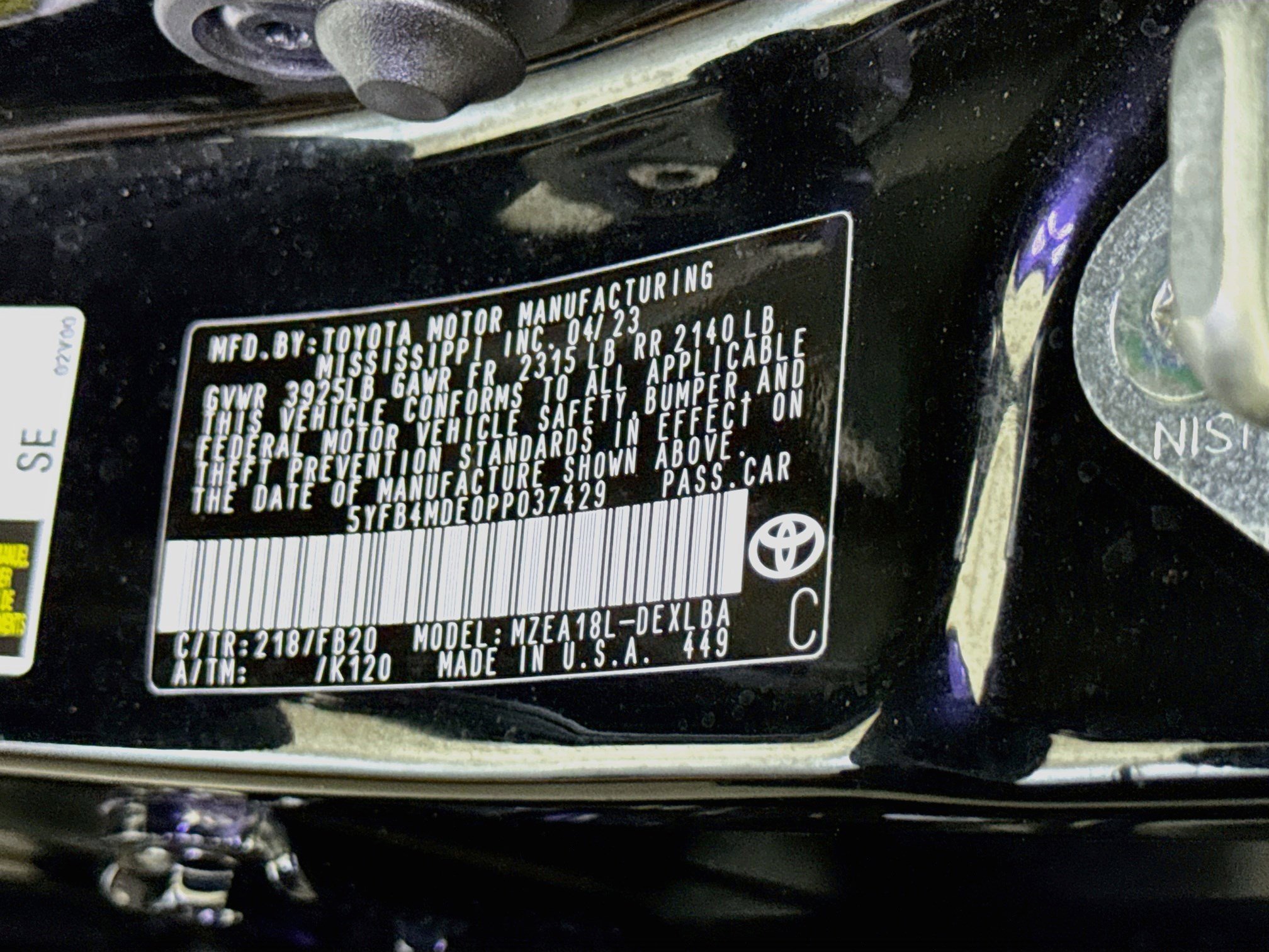 Used 2023 Toyota Corolla LE FWD image 39
