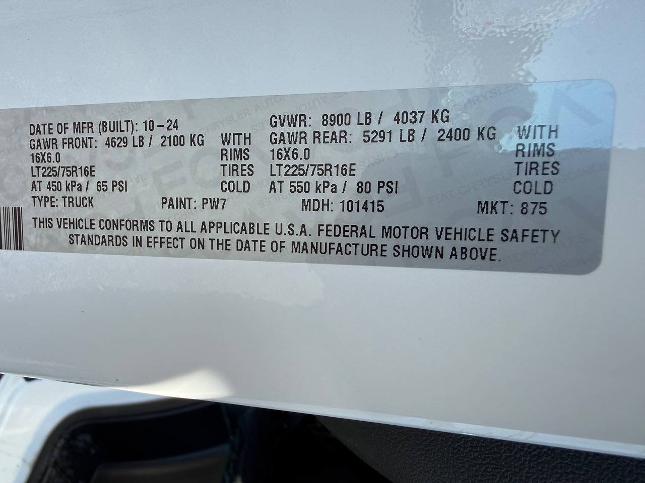 Used 2025 RAM ProMaster 2500 w/ Convenience Group FWD image 40