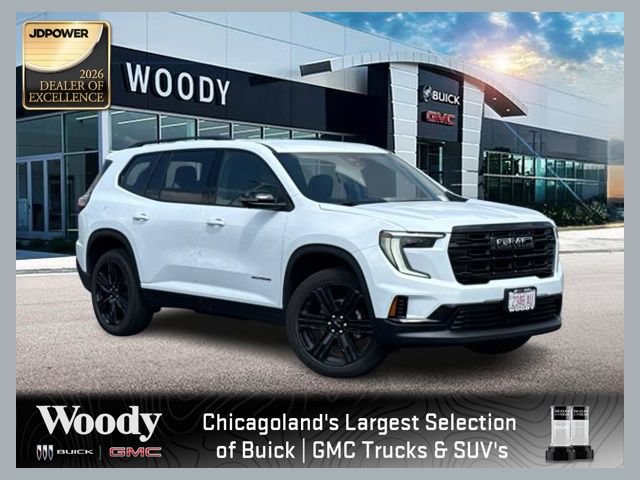 New 2026 GMC Acadia Elevation w/ Black Edition