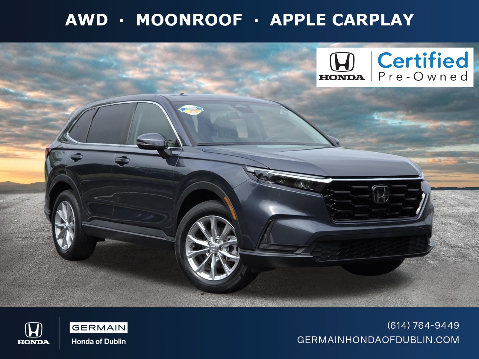 Certified 2023 Honda CR-V EX video 1
