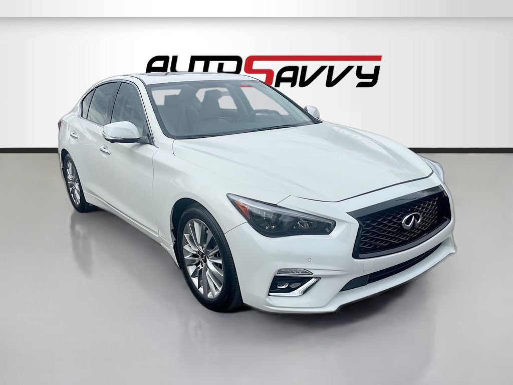 Used 2023 INFINITI Q50 Luxe w/ Cargo Package