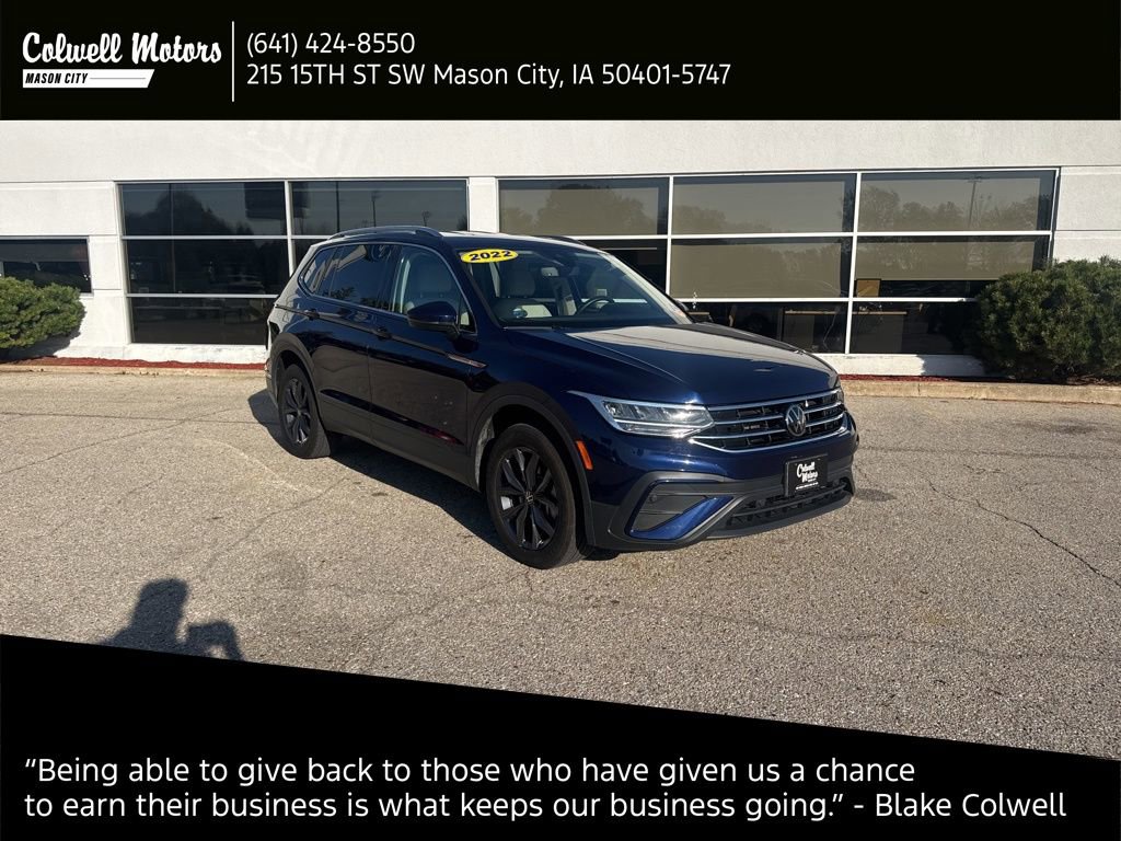 Used 2022 Volkswagen Tiguan SE image 1