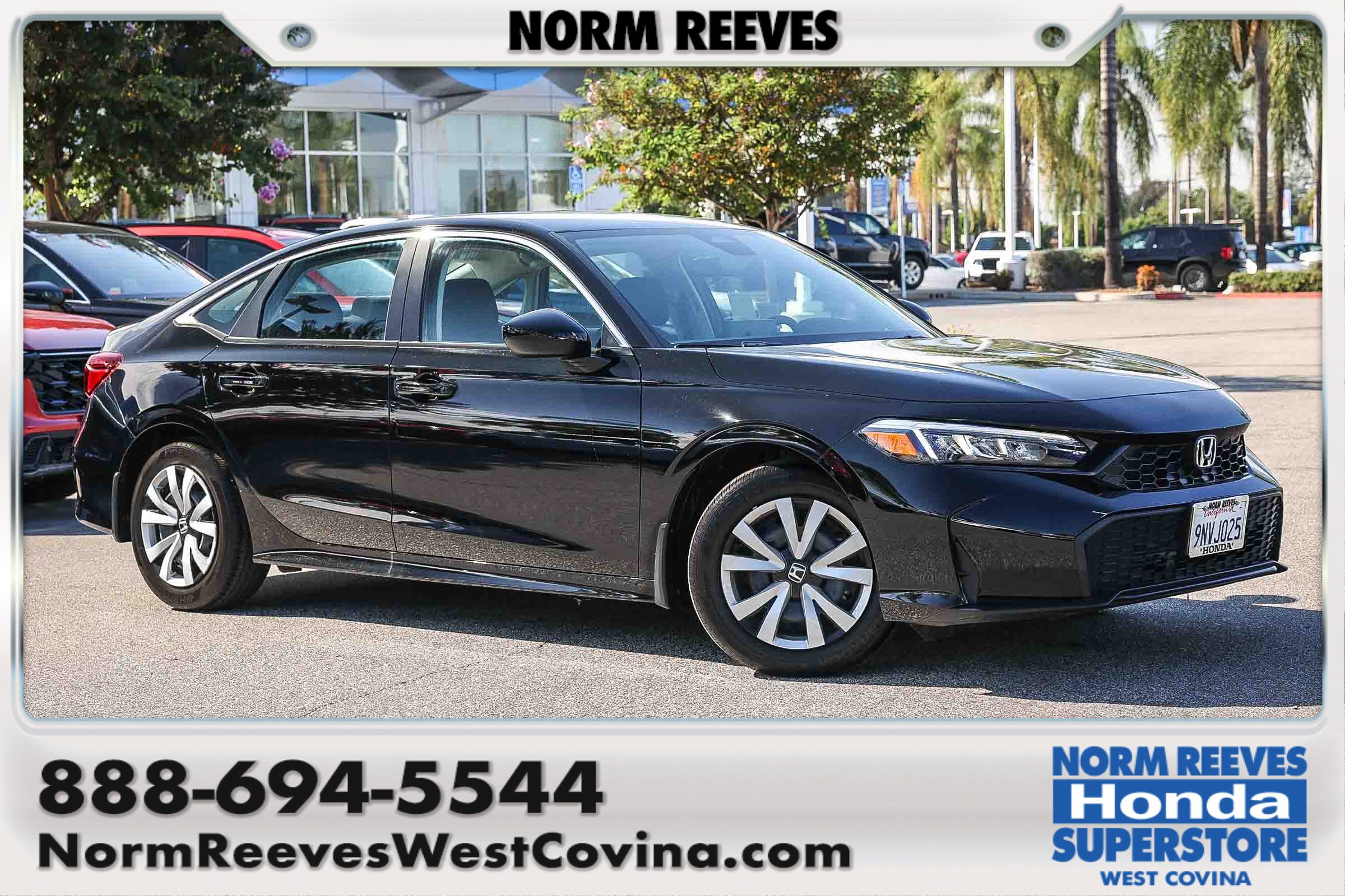 Used 2025 Honda Civic LX image 1