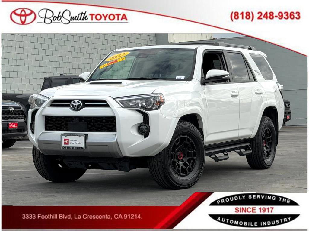 Certified 2022 Toyota 4Runner TRD Off-Road Premium w/ TRD Black Wheel Package (TMS)