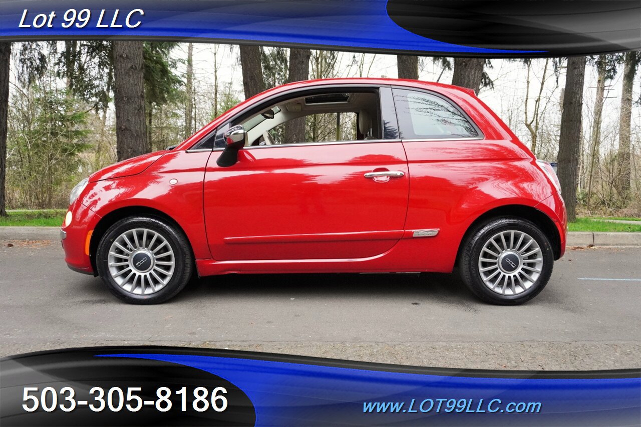 Used 2013 FIAT 500 Lounge w/ Luxury Leather Pkg