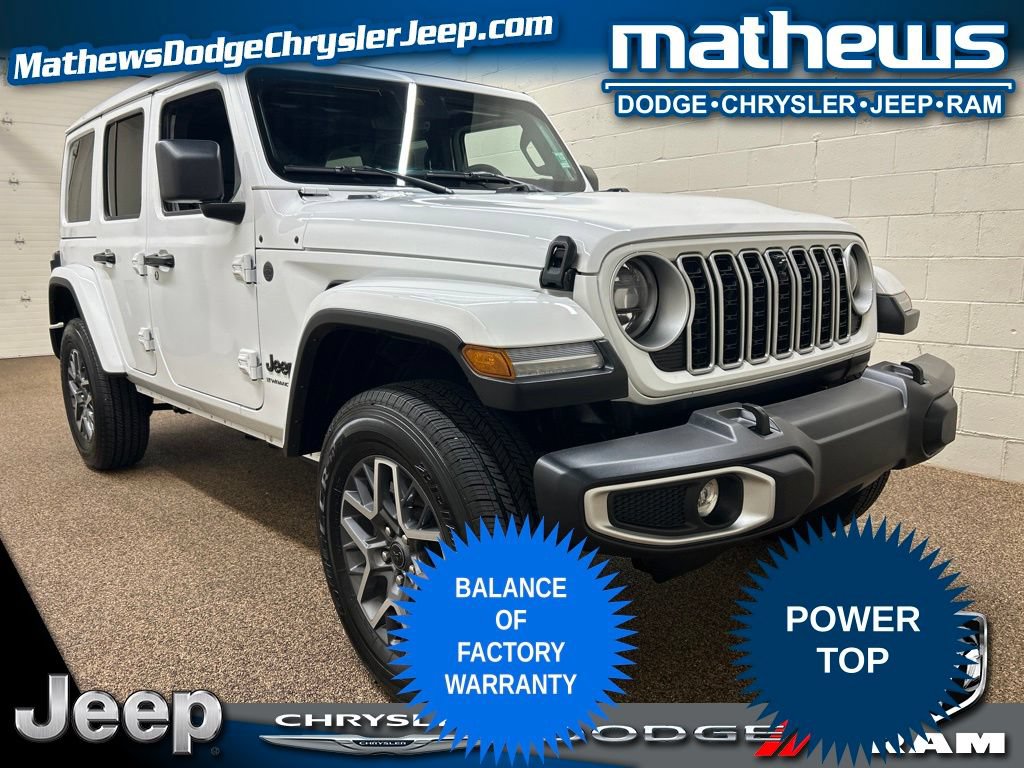 Used 2025 Jeep Wrangler Unlimited Sahara w/ Technology Group