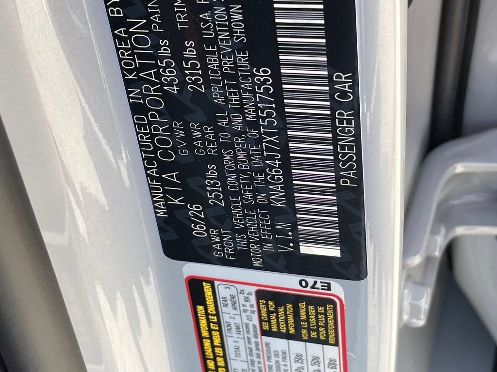 New 2026 Kia K5 GT-Line w/ GT-Line Red Interior Package FWD image 32