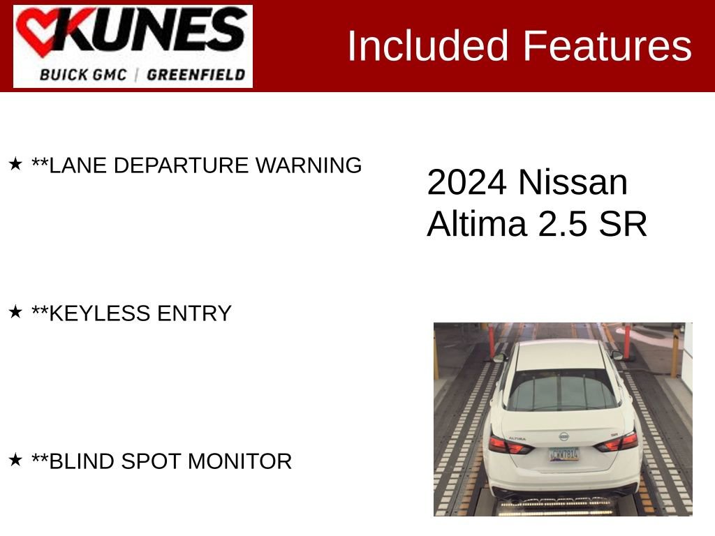 Used 2024 Nissan Altima 2.5 SR FWD image 3