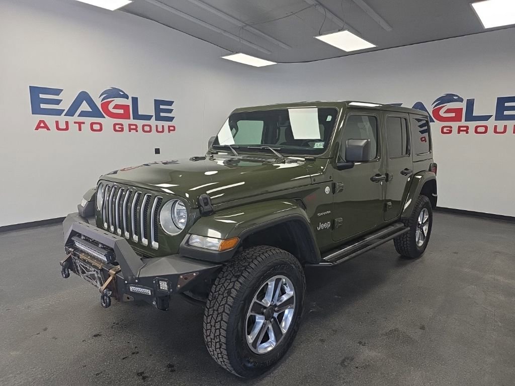 Used 2021 Jeep Wrangler Unlimited Sahara w/ Uconnect 4C Nav & Sound Group image 5