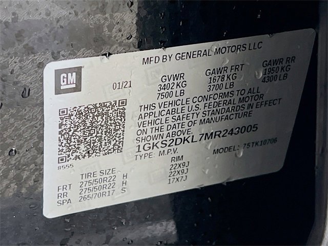 Used 2021 GMC Yukon Denali w/ Denali Ultimate Package image 12