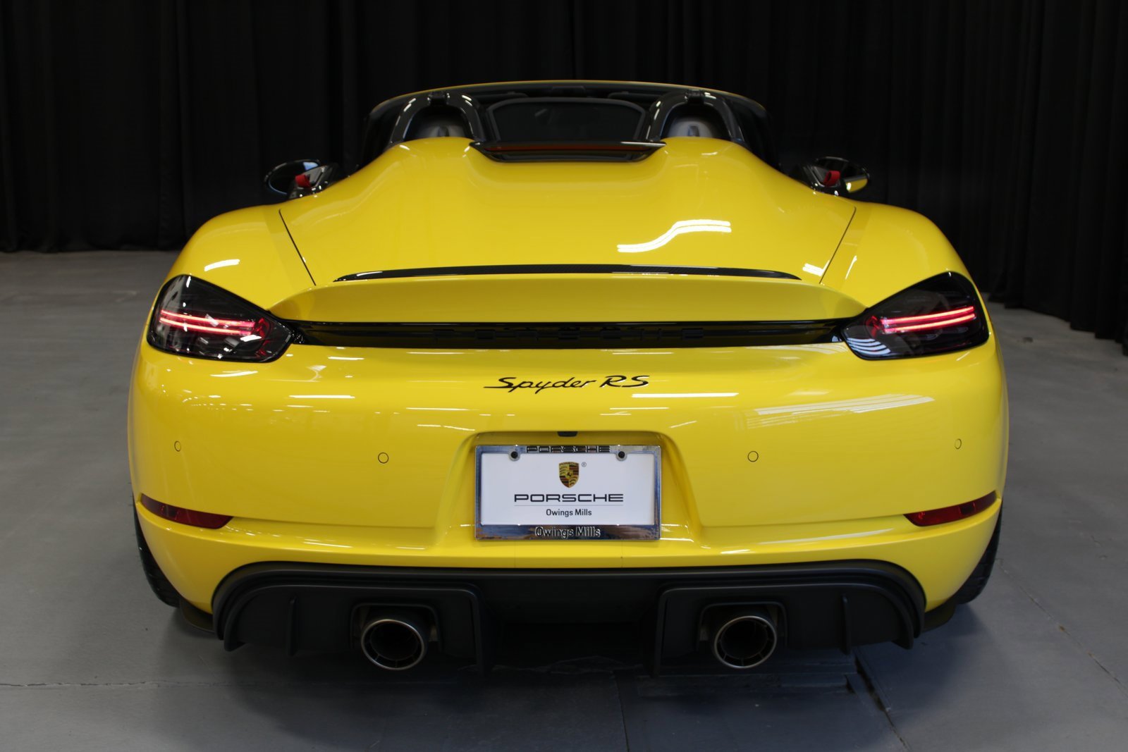 Certified 2025 Porsche 718 Boxster Spyder RS image 6