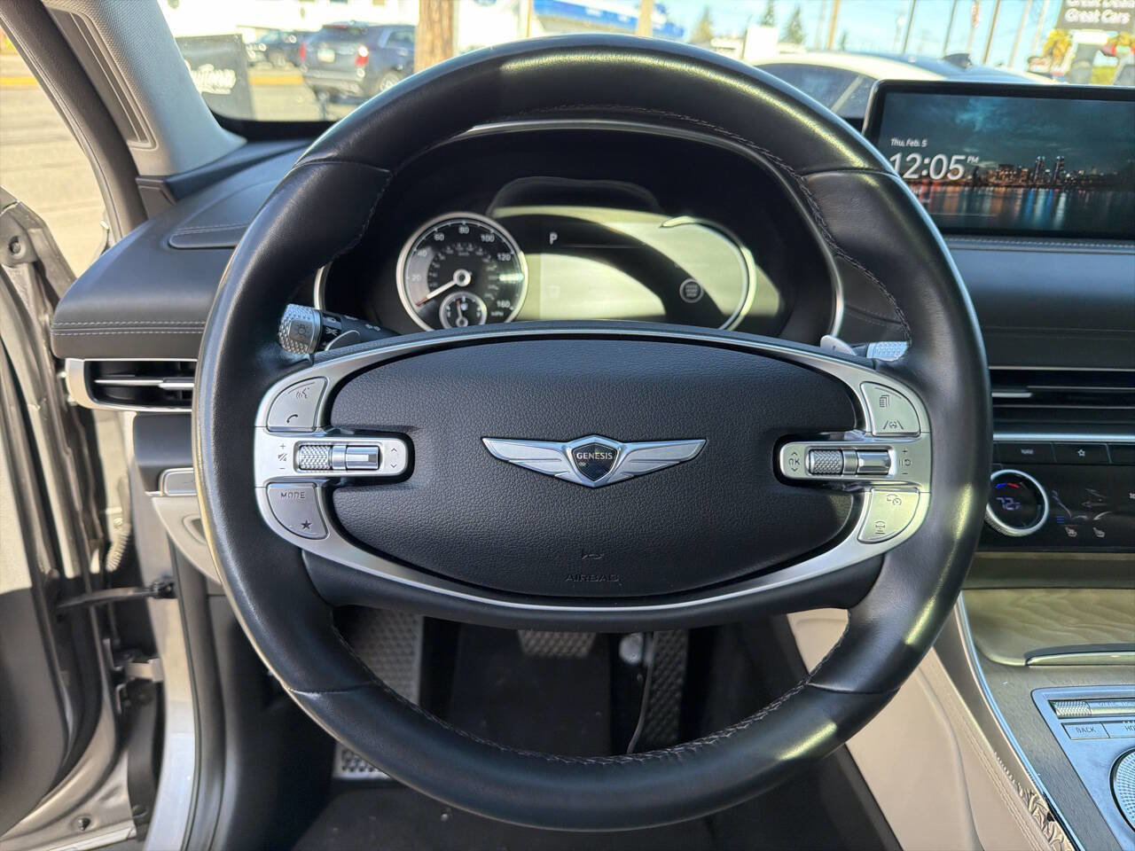 Used 2022 Genesis GV80 3.5T w/ Advanced Package 06 AWD/4WD image 35